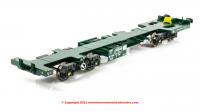 OO-FWA-4101C Revolution Trains FWA Ecofret Container Flat in VTG Green (Freightliner) - twin pack